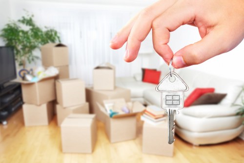 Man and van service helping with a local move in Chadwell Heath