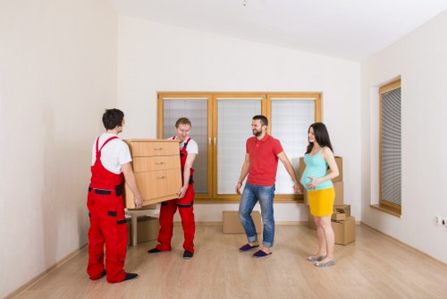 Professional packing boxes and materials for a Chadwellheath home move