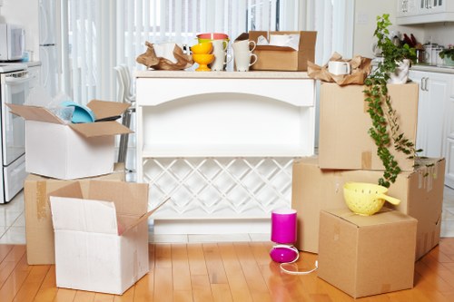 Moving day packing and loading in Chadwell Heath