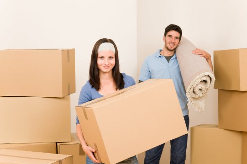 House move support with a removal van in Chadwell Heath