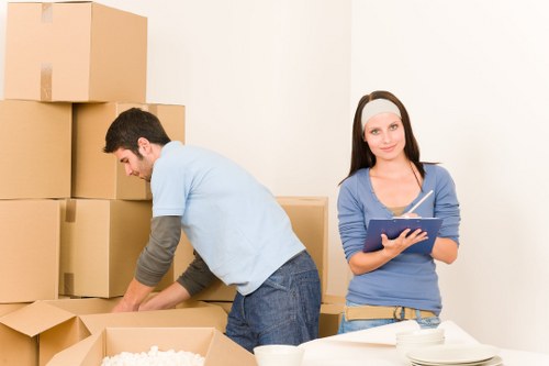Careful packing and loading for a domestic move in Chadwell Heath
