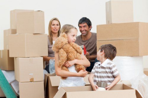 Local Chadwell Heath moving van ready for residential and commercial jobs